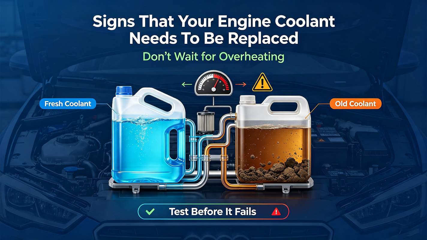 Signs That Your Engine Coolant Needs To Be Replaced Signs That Your Engine Coolant Needs To Be Replaced