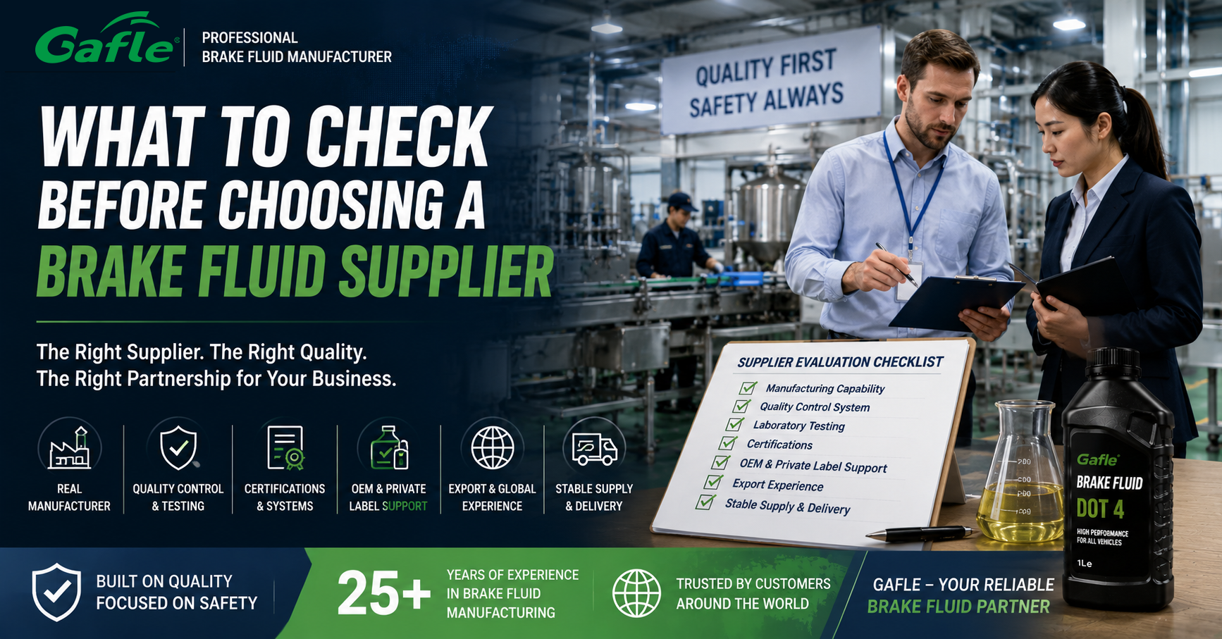 What to Check Before Choosing a Brake Fluid Supplier What to Check Before Choosing a Brake Fluid Supplier