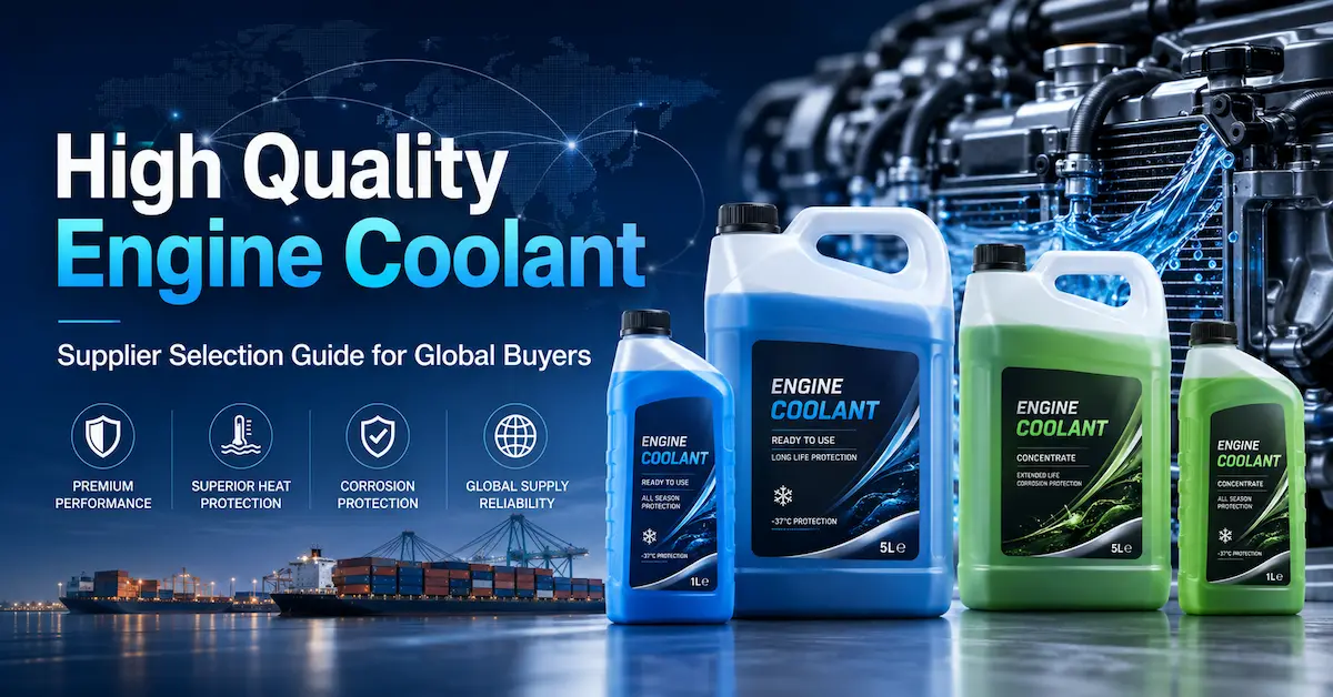 High Quality Engine Coolant: How to Choose a Reliable Coolant Supplier for Global Markets