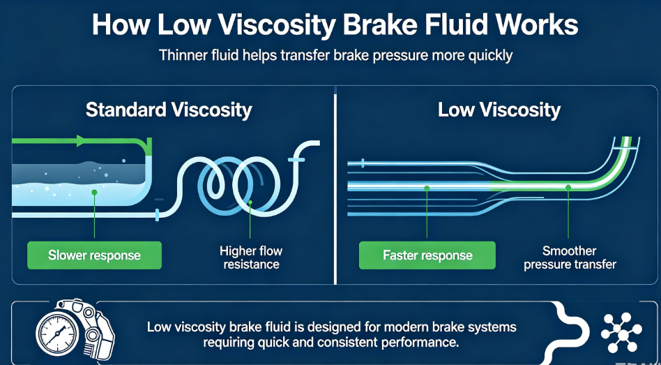 low viscosity brake fluid