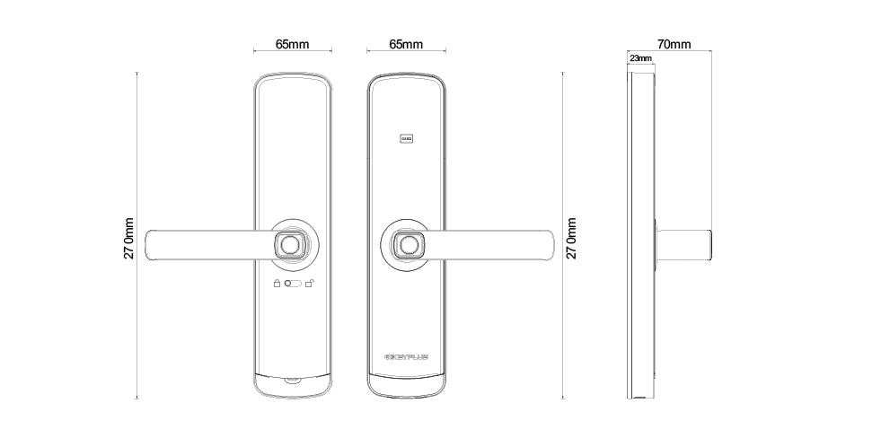 HT-T2 dimension drawing