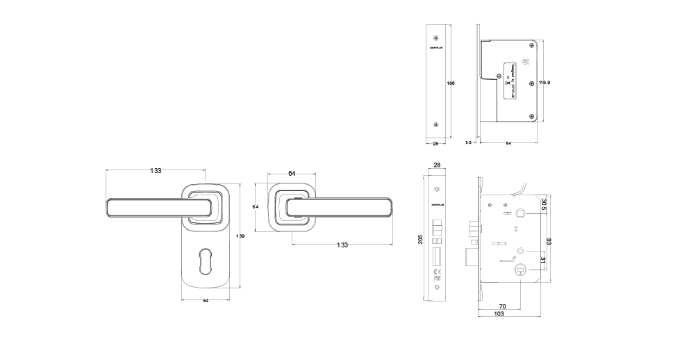 R6 dimension drawing