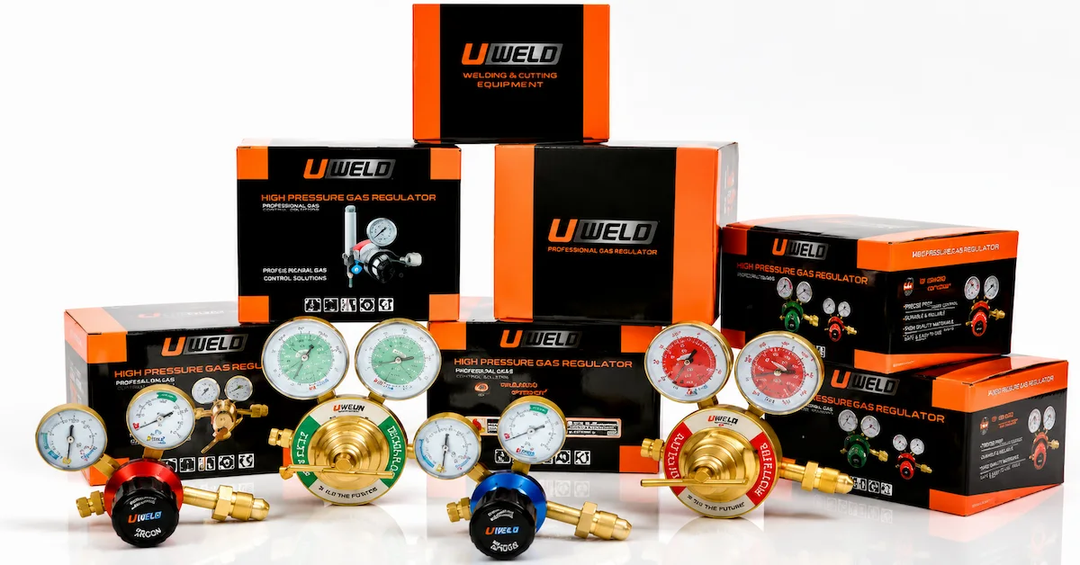 Oxygen gas regulator product range