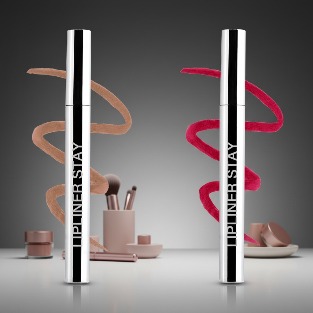 lip oil and lip liner combination