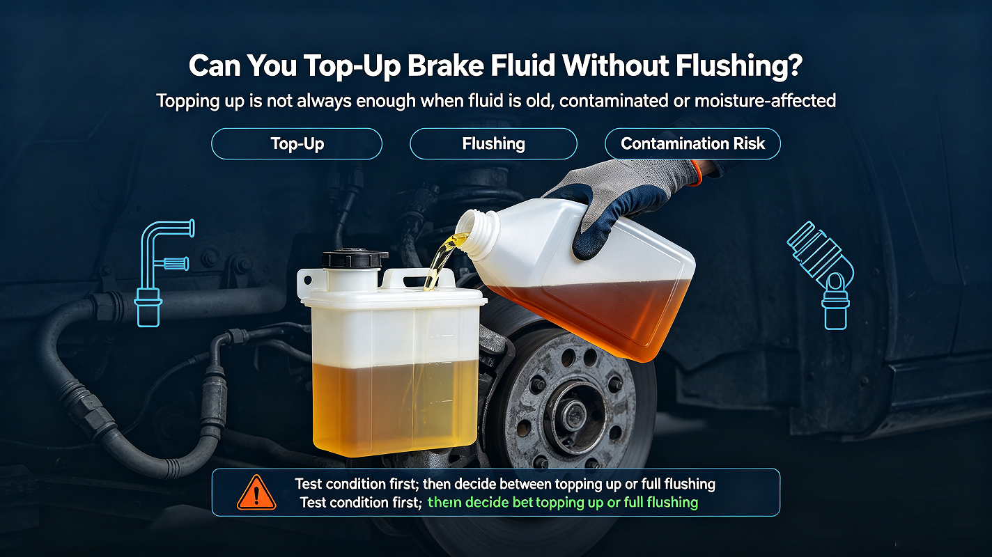 Top-up vs Flush: What Brake Fluid Buyers Should Know