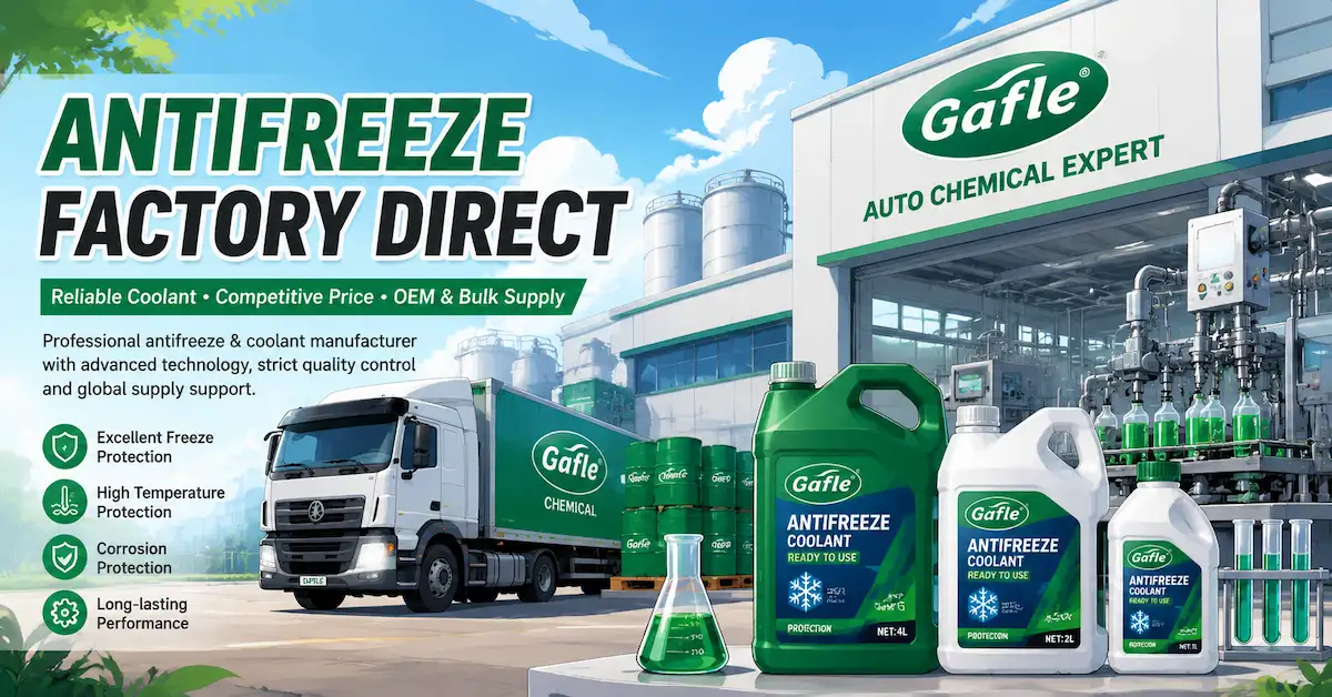Antifreeze Factory Direct: Why Global Buyers Choose Direct Coolant Manufacturers