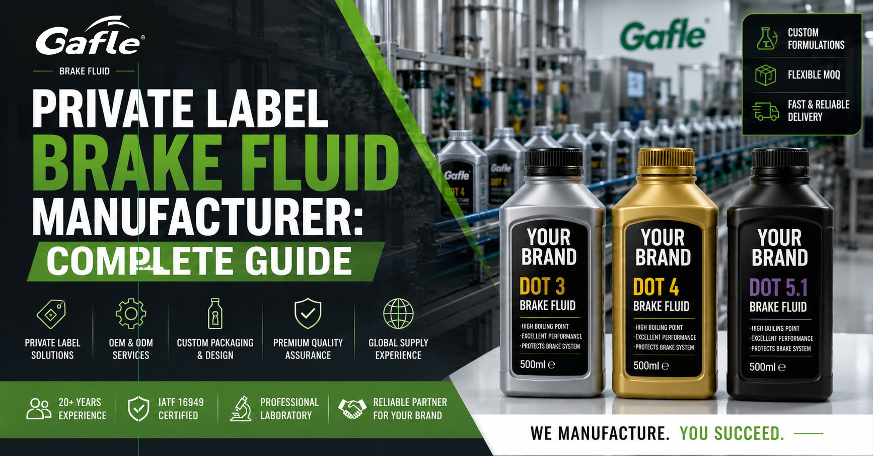 Private Label Brake Fluid Manufacturer: Complete Guide Private Label Brake Fluid Manufacturer: Complete Guide