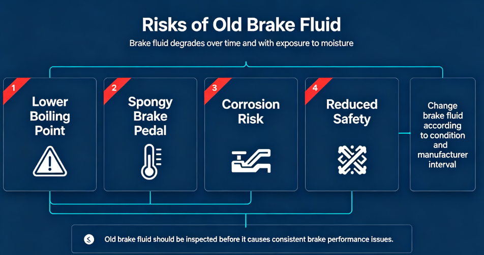 old brake fluid