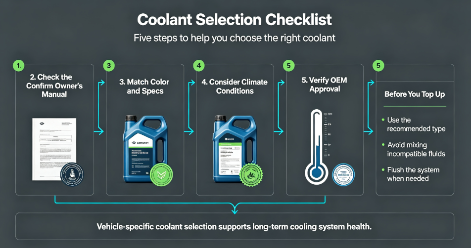 choose coolant