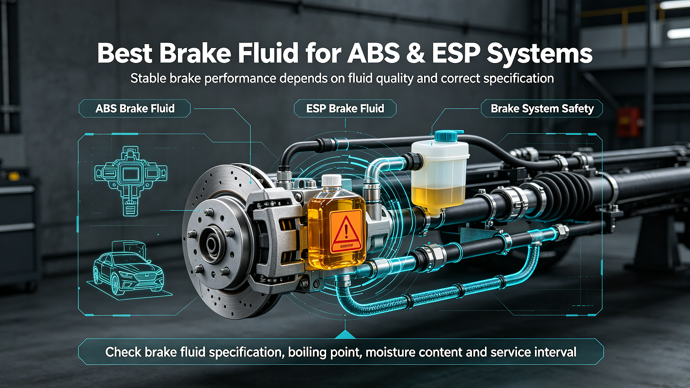 Which brake fluid is suitable for ABS and ESP systems? Which brake fluid is suitable for ABS and ESP systems?