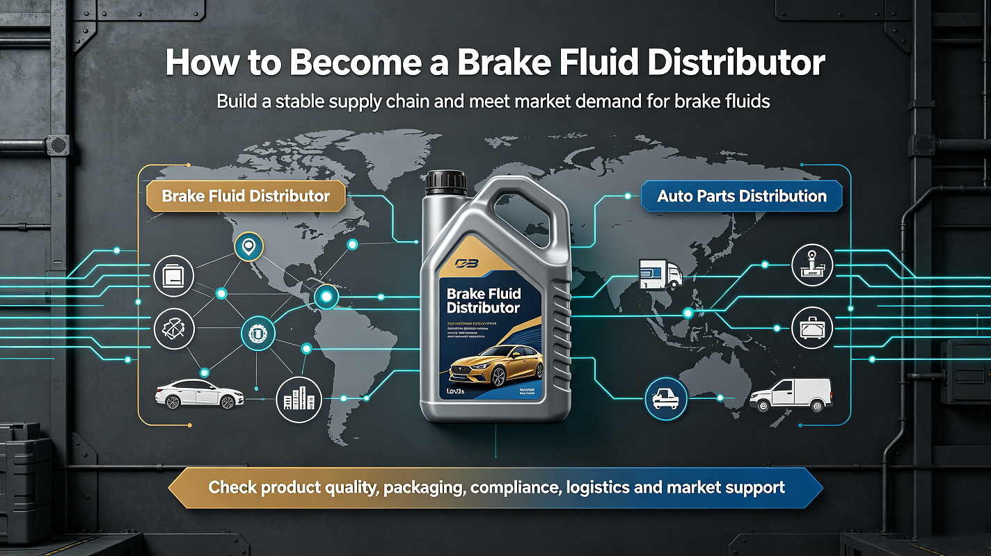 How can I become a brake fluid distributor? How can I become a brake fluid distributor?