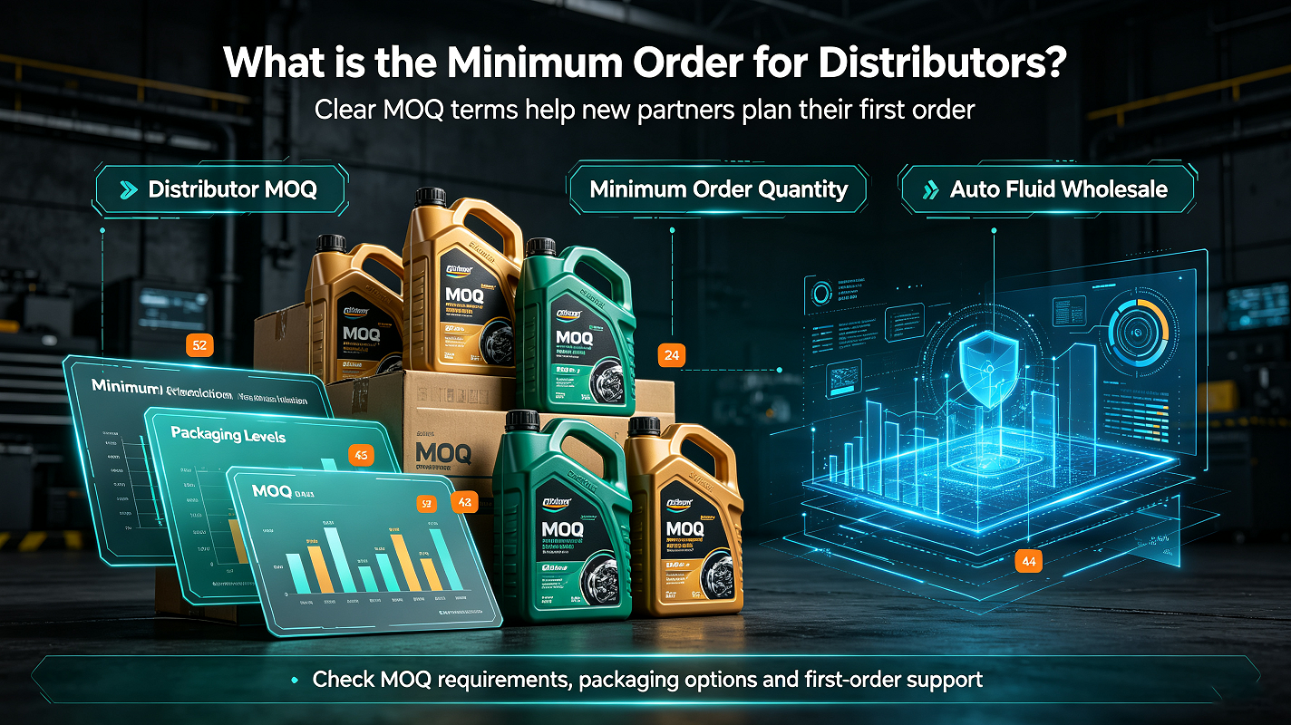 What is the minimum order for distributors?
