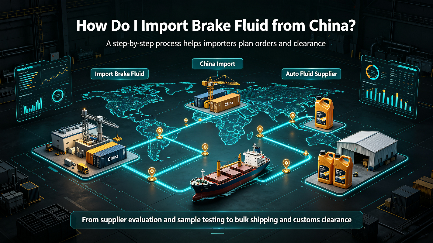 How do I import brake fluid from China? How do I import brake fluid from China?