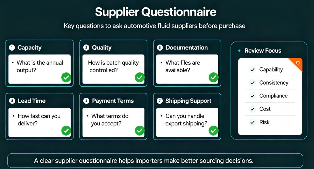 auto fluid supplier