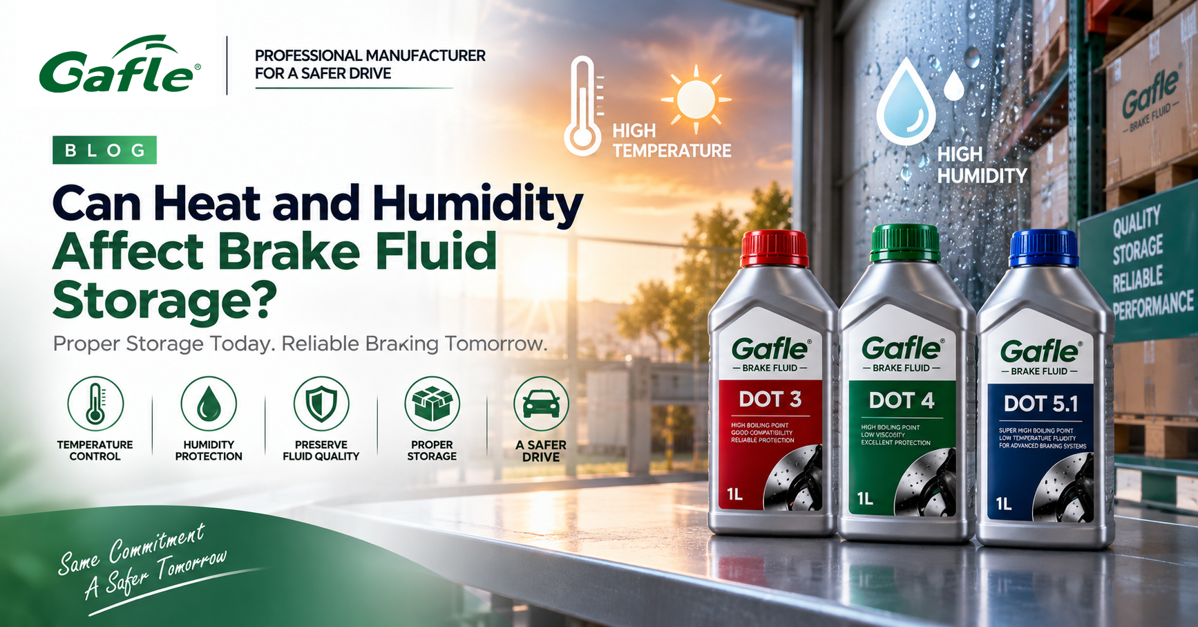 Can Heat and Humidity Affect Brake Fluid Storage? Can Heat and Humidity Affect Brake Fluid Storage?