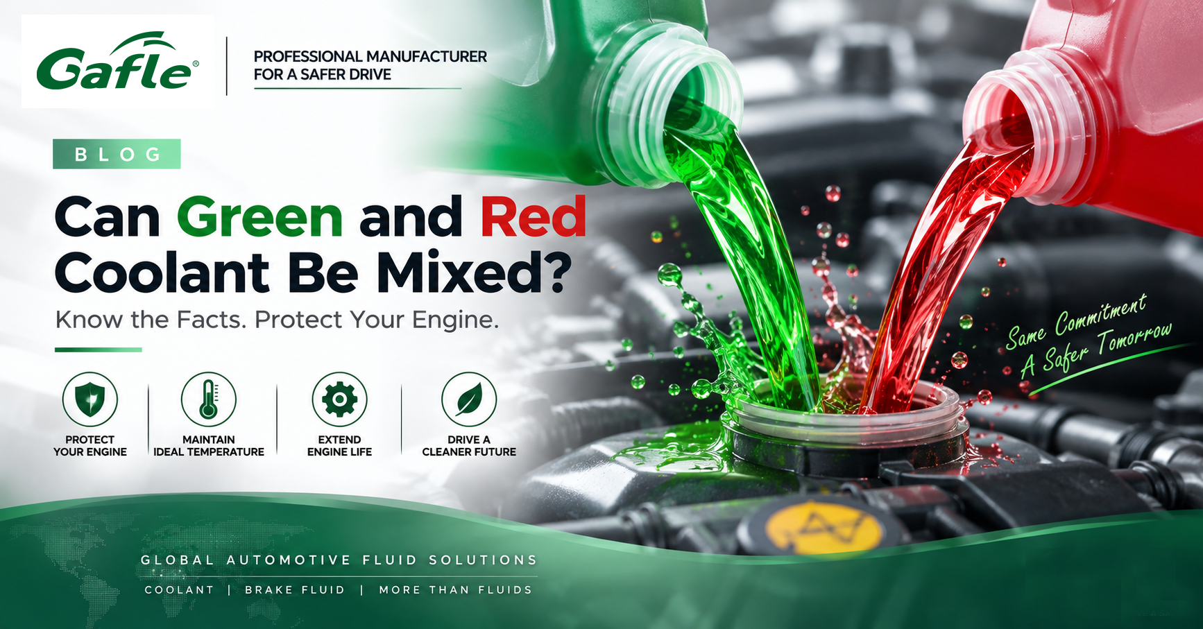 Can Green and Red Coolant Be Mixed? Can Green and Red Coolant Be Mixed?