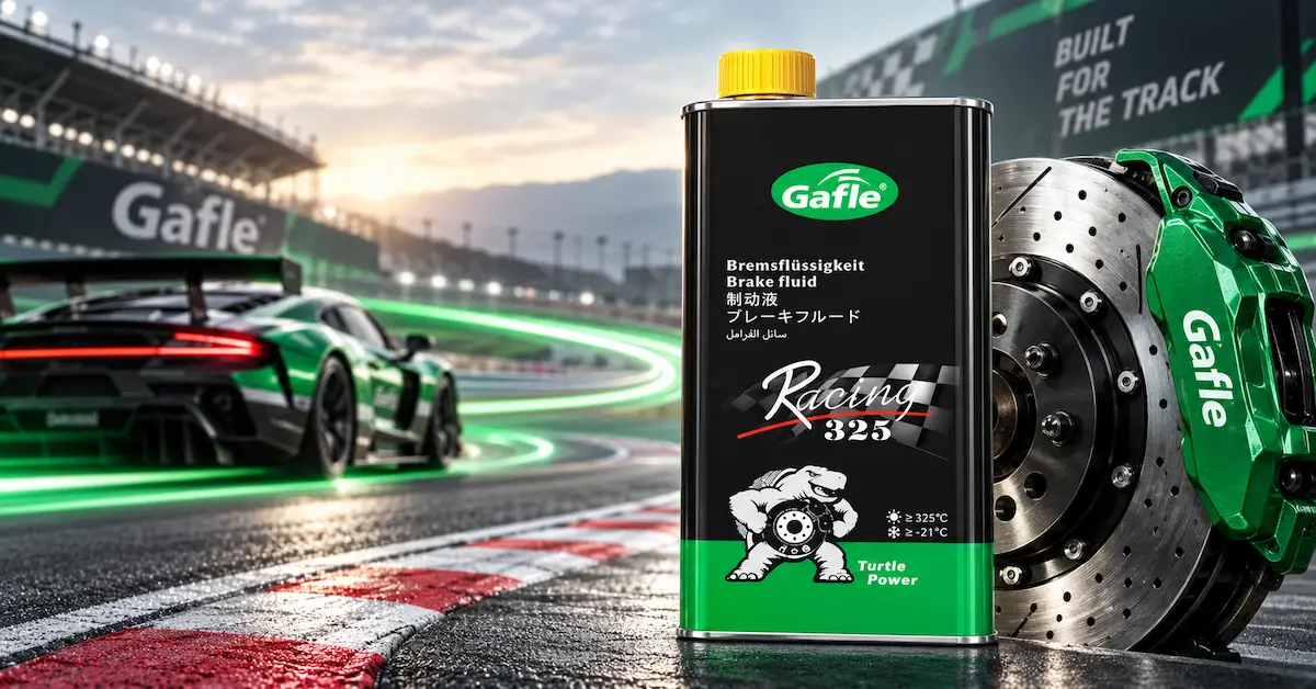 Racing 325 high performance brake fluid