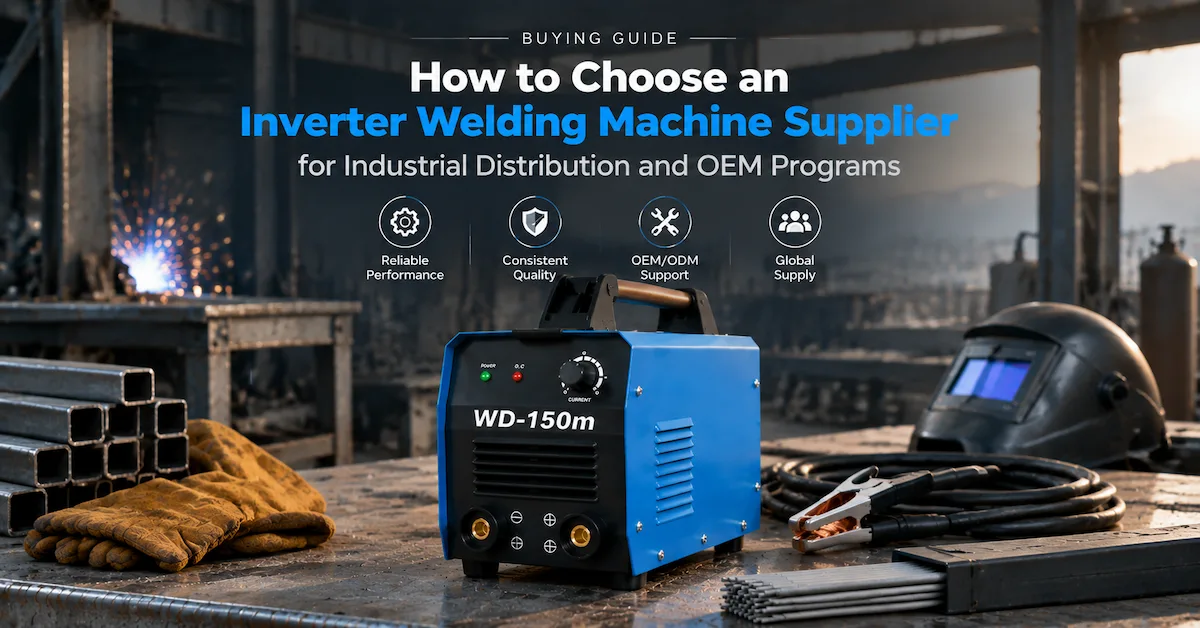 How to Choose an Inverter Welding Machine Supplier for Industrial Distribution and OEM Programs
