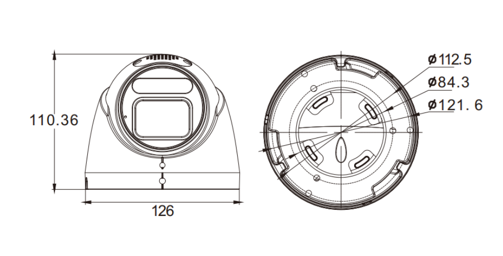 BC-IE40BBW-5M3 dimension drawing