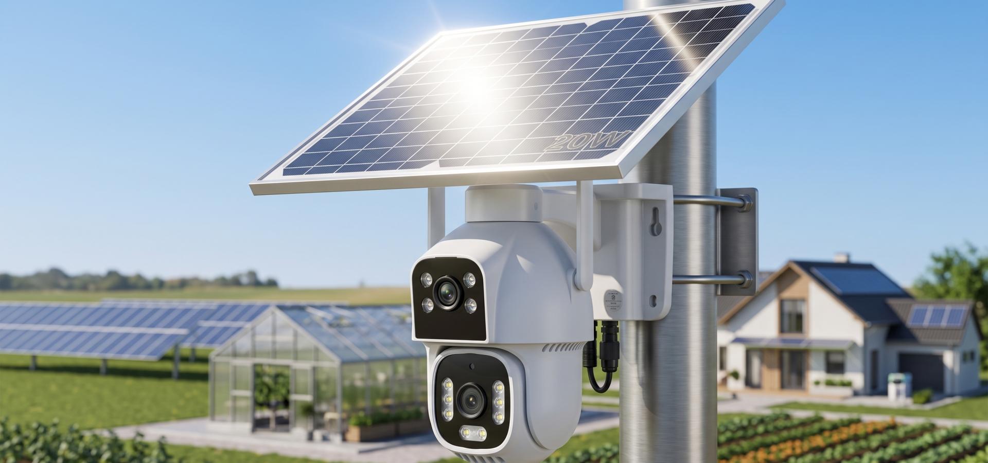KEYPLUS VC-SQ203DW 4G Dual-Lens Solar PTZ Security Camera Banner