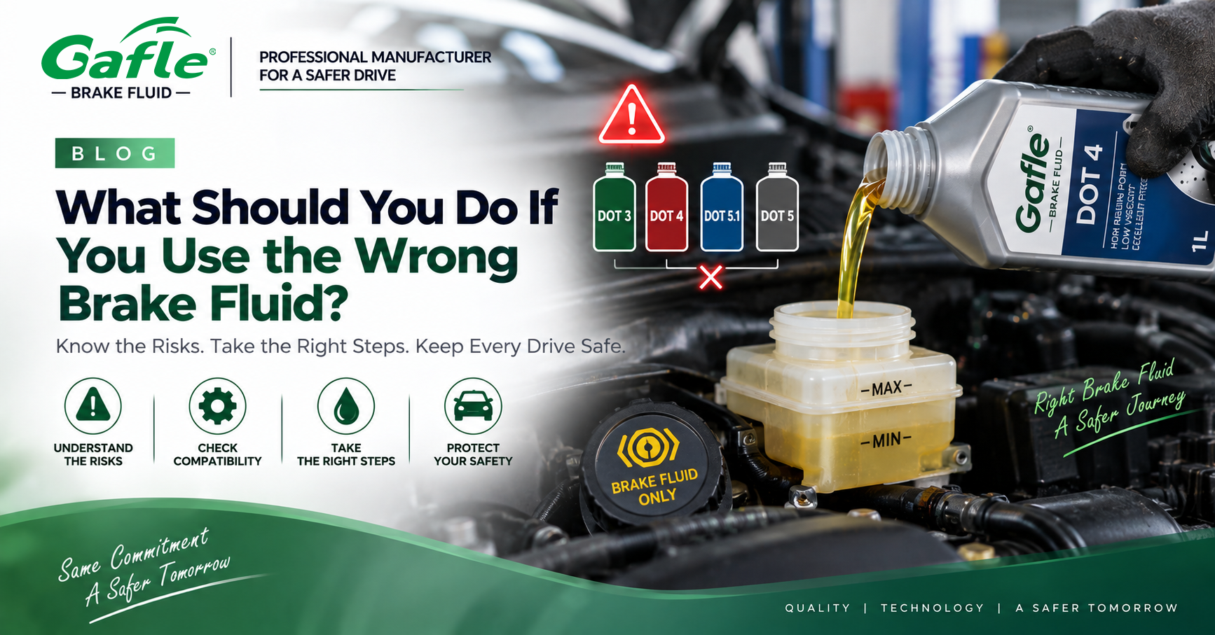What Should You Do If You Use the Wrong Brake Fluid?