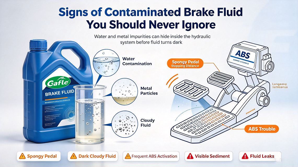 Signs of Contaminated Brake Fluid You Should Never Ignore