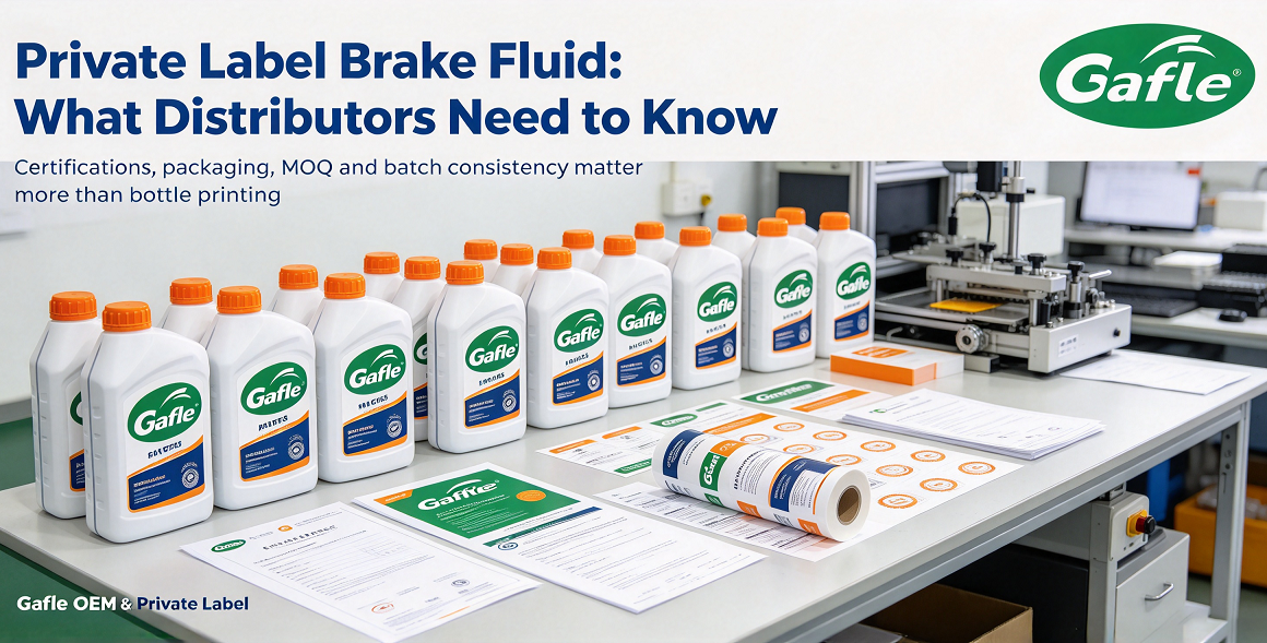 Private Label Brake Fluid: What Distributors Need to Know Before Cooperation