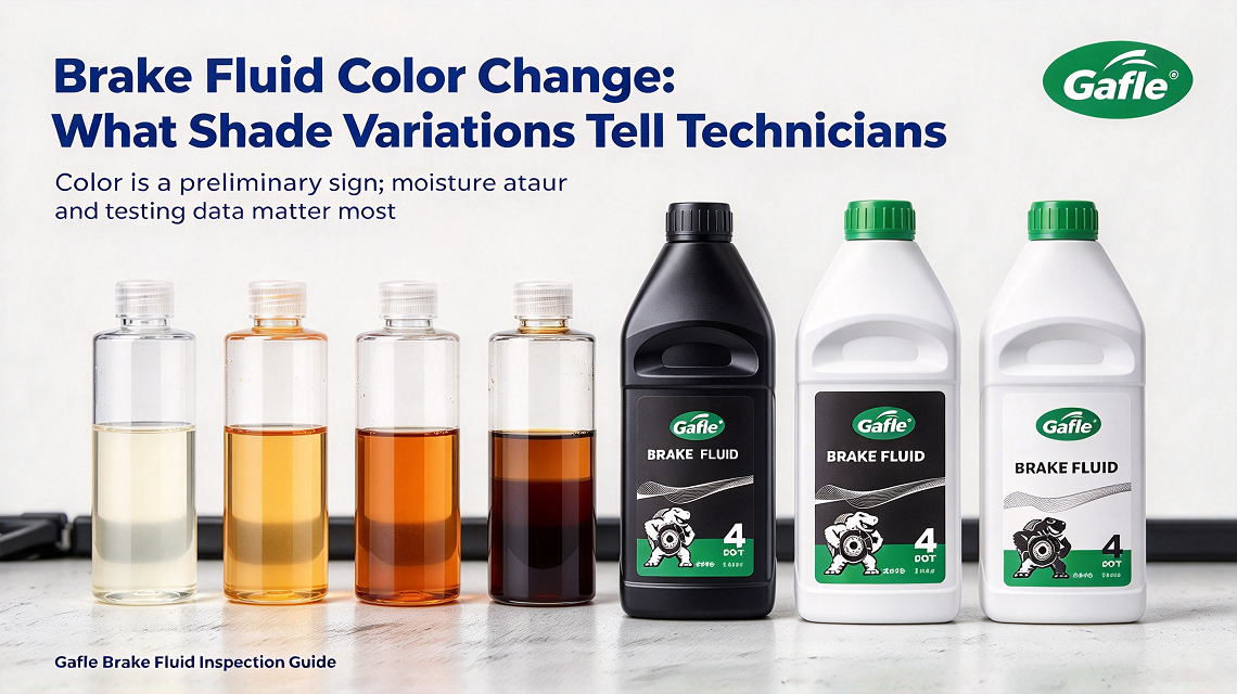 Brake Fluid Color Change: What Shade Variations Tell Technicians
