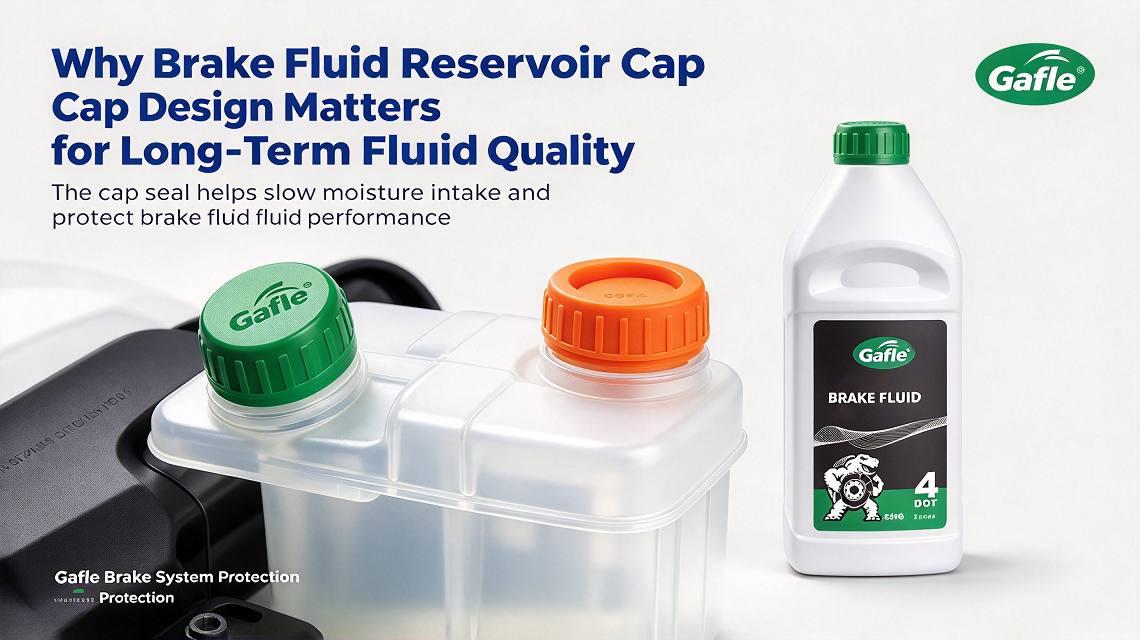 Why Brake Fluid Reservoir Cap Design Matters for Long-Term Fluid Quality