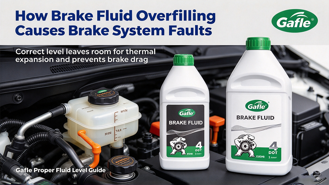 How Brake Fluid Overfilling Causes Brake System Faults