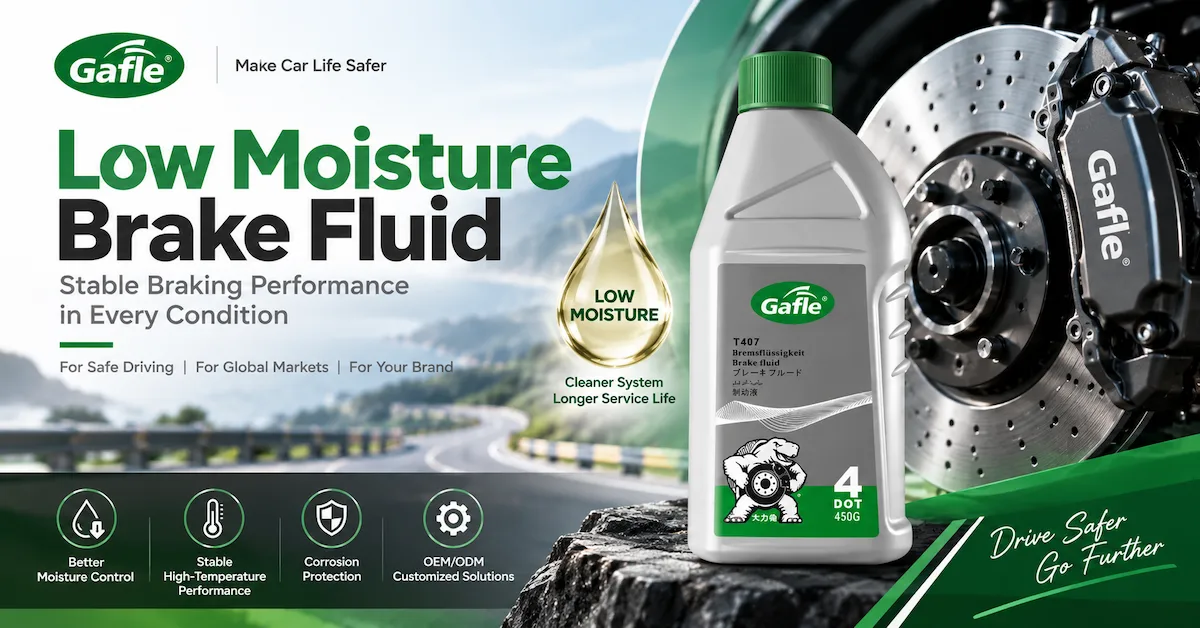 Low Moisture Brake Fluid: A Technical OEM Buying Guide for Importers and Distributors Low Moisture Brake Fluid: A Technical OEM Buying Guide for Importers and Distributors