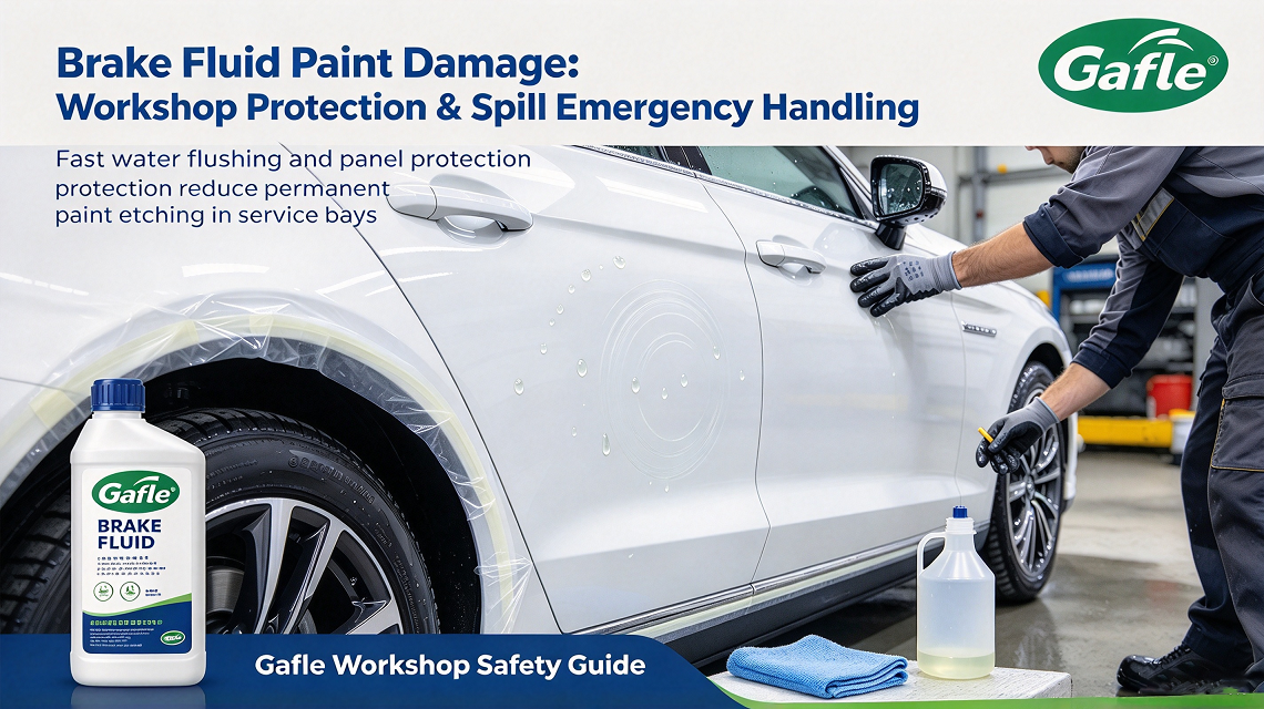 Brake Fluid on Paint: How to Prevent and Clean Damage