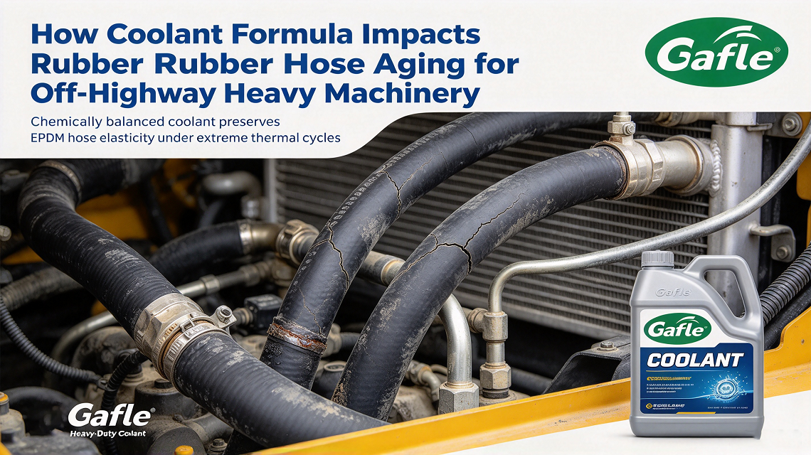 Off Highway Coolant and Rubber Hose Aging in Heavy Equipment