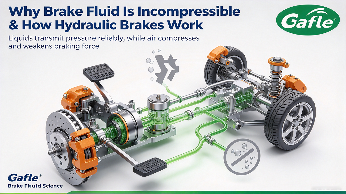 Why Brake Fluid Is Incompressible: The Science of Hydraulic Braking