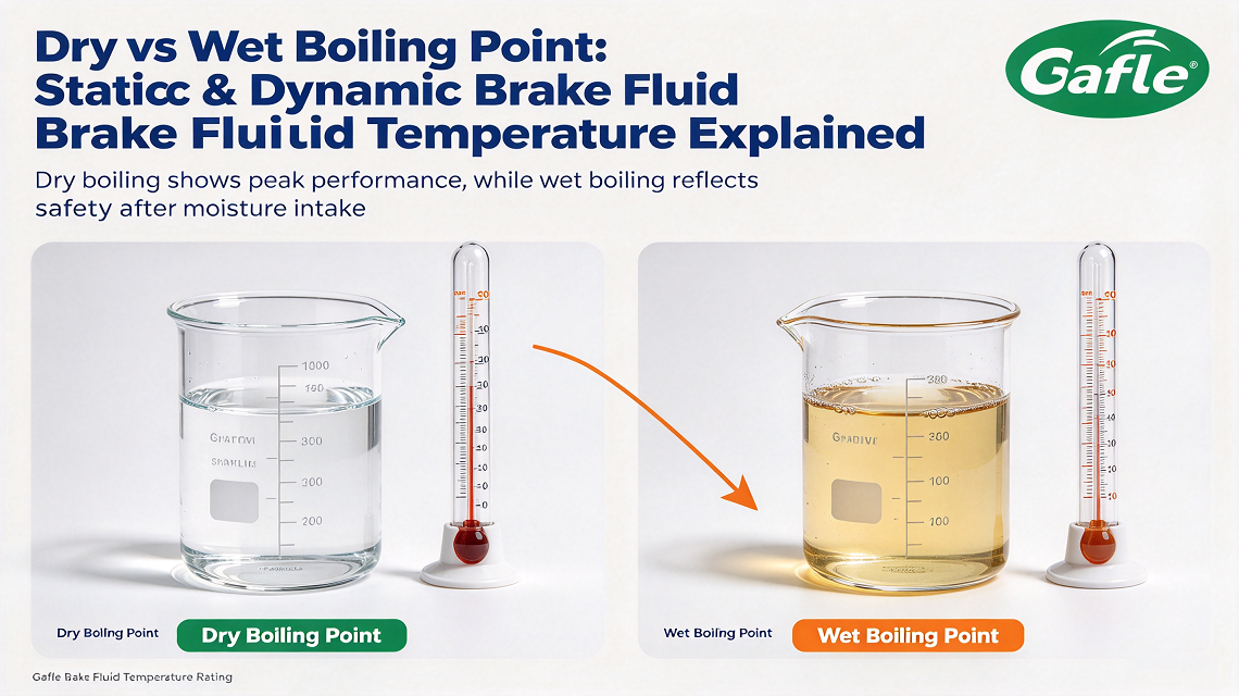The Difference Between Dry and Wet Boiling Point in Brake Fluid