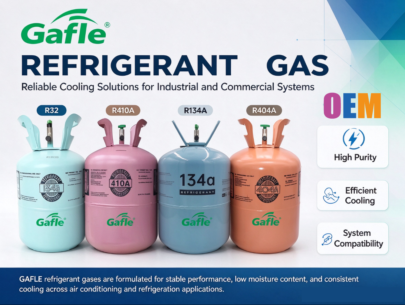 REFRIGERANT GAS REFRIGERANT GAS