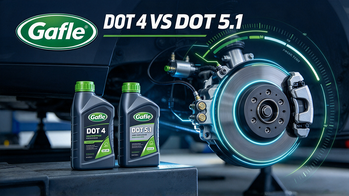 What is the difference between DOT 4 and DOT 5.1?