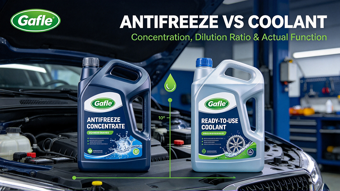 What is the difference between antifreeze and coolant?