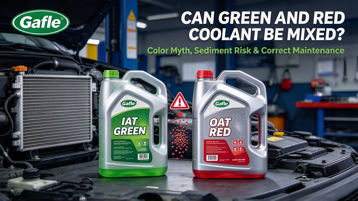 Can I mix green and red coolant? Can I mix green and red coolant?
