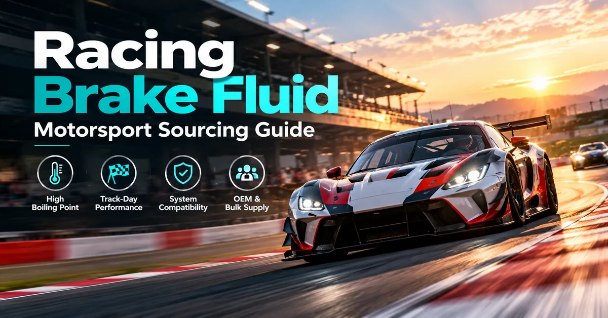 Racing Brake Fluid for Motorsport Distributors: Technical Validation, Track-Day Inventory & OEM Sourcing Guide Racing Brake Fluid for Motorsport Distributors: Technical Validation, Track-Day Inventory & OEM Sourcing Guide